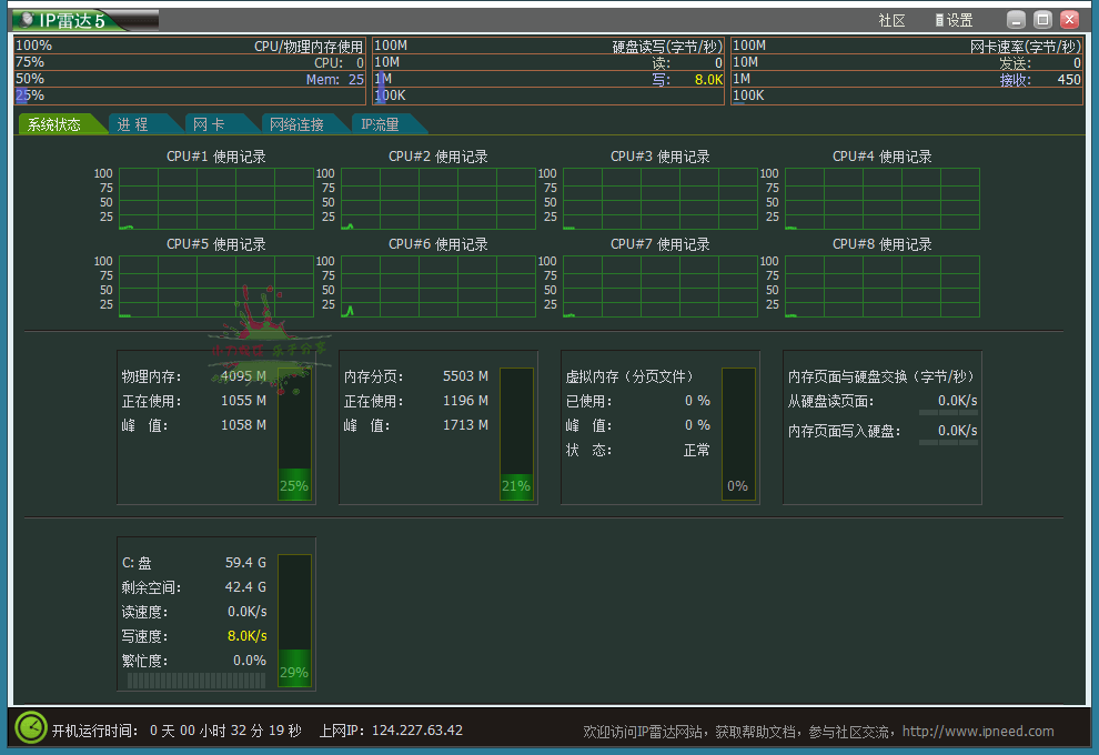 IP雷达监控软件 v5.3.0 绿色版